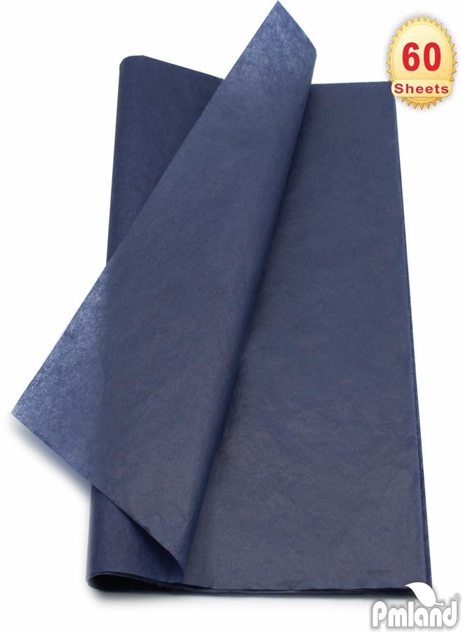 PMLAND Indigo Tissue Paper 26 x 20 Inches – 60 Sheets Large Size Wrapping Paper Bigger Than Standard 14 x 20 for Gift Wrap Bags Boxes Crafts and Decorations - Image 3